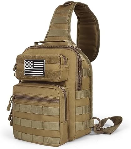 Amazon.com: EASY BW Tactical Shoulder Sling Bag, Small Chest Pack
